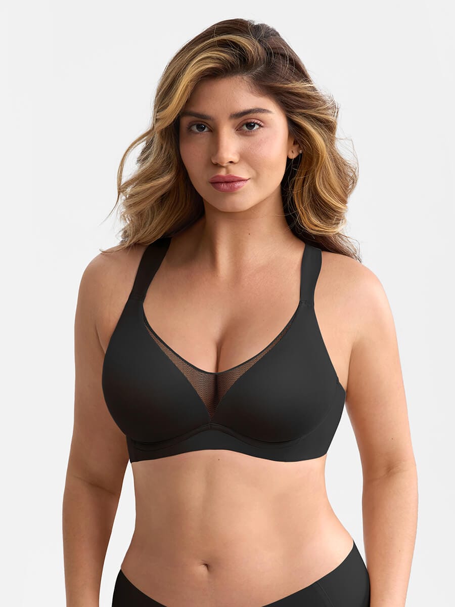 Mesh Plunge Minimizer Bra