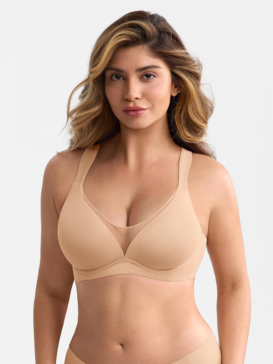 Mesh Plunge Minimizer Bra