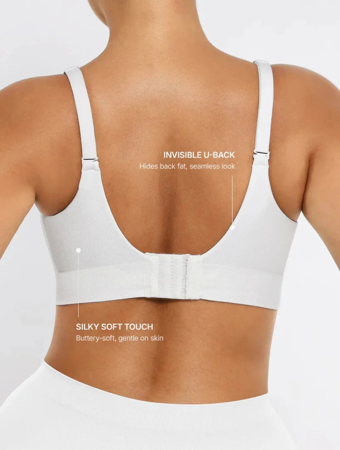 Seamless Wireless Support Bra