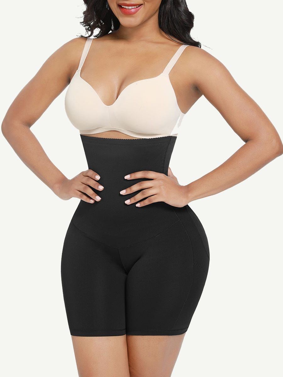 Steel-Boned Belly Shaper Shorts
