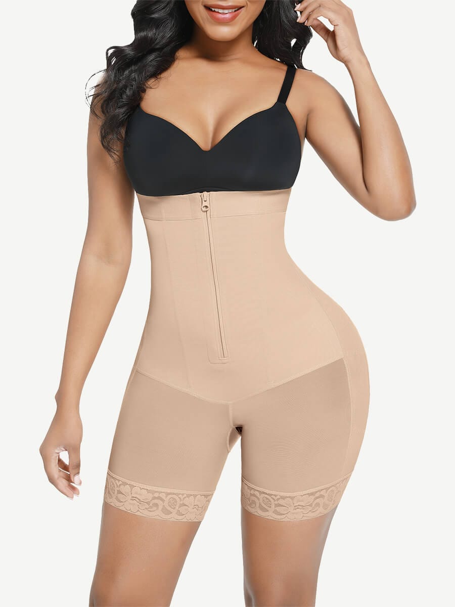Four-Bone Butt Lift Shaper Shorts