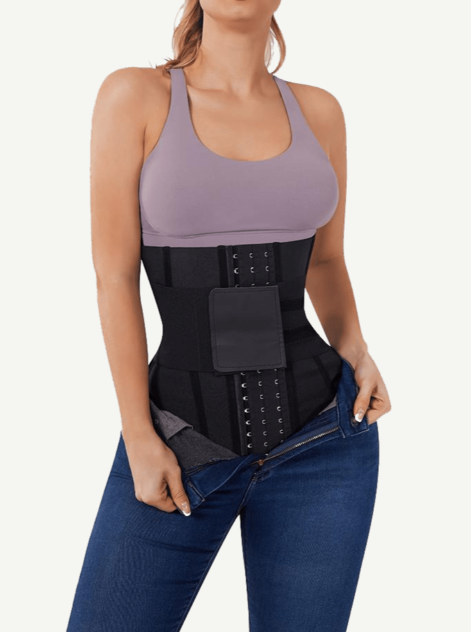 Nine Bone Latex Waist Trainer
