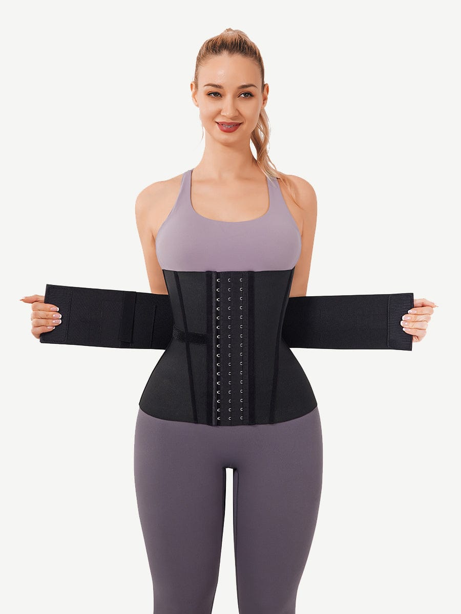 Nine Bone Latex Waist Trainer