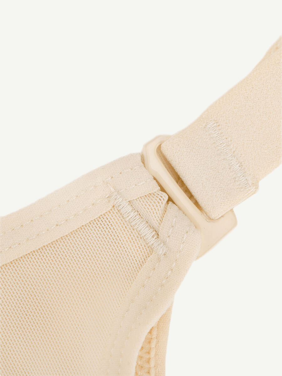 Open-Bust Crossover Bodysuit