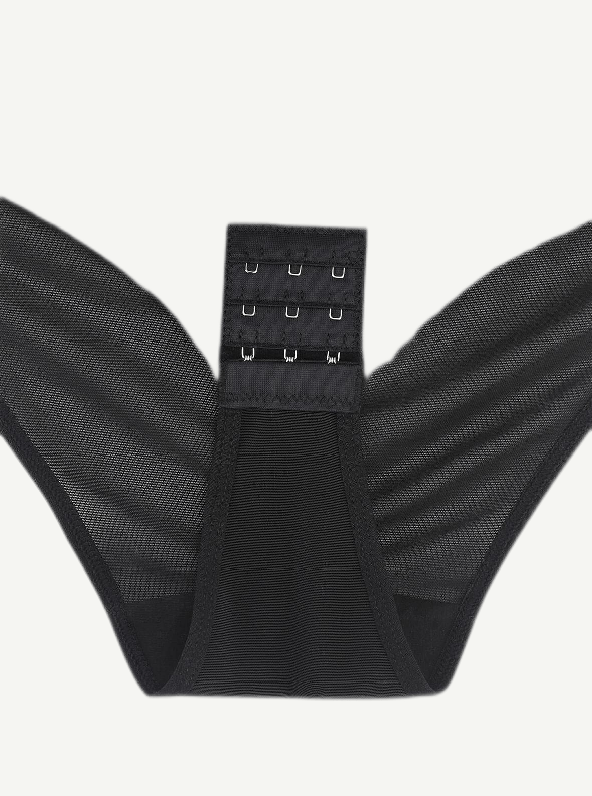 Crossover Steel Boned Bodysuit
