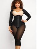 U-Neck Post-Surgical Bodysuit