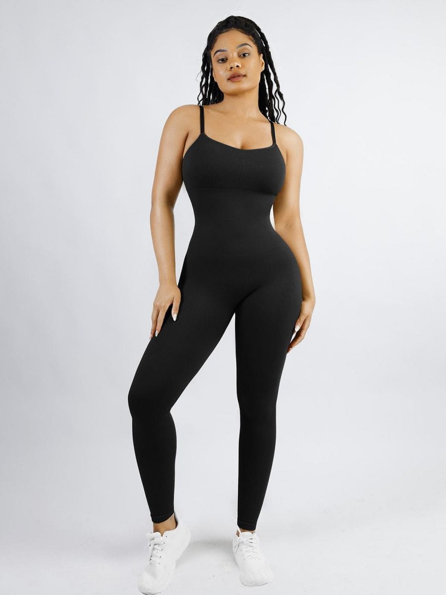 Ribbed Seamless Sculpt Jumpsuit