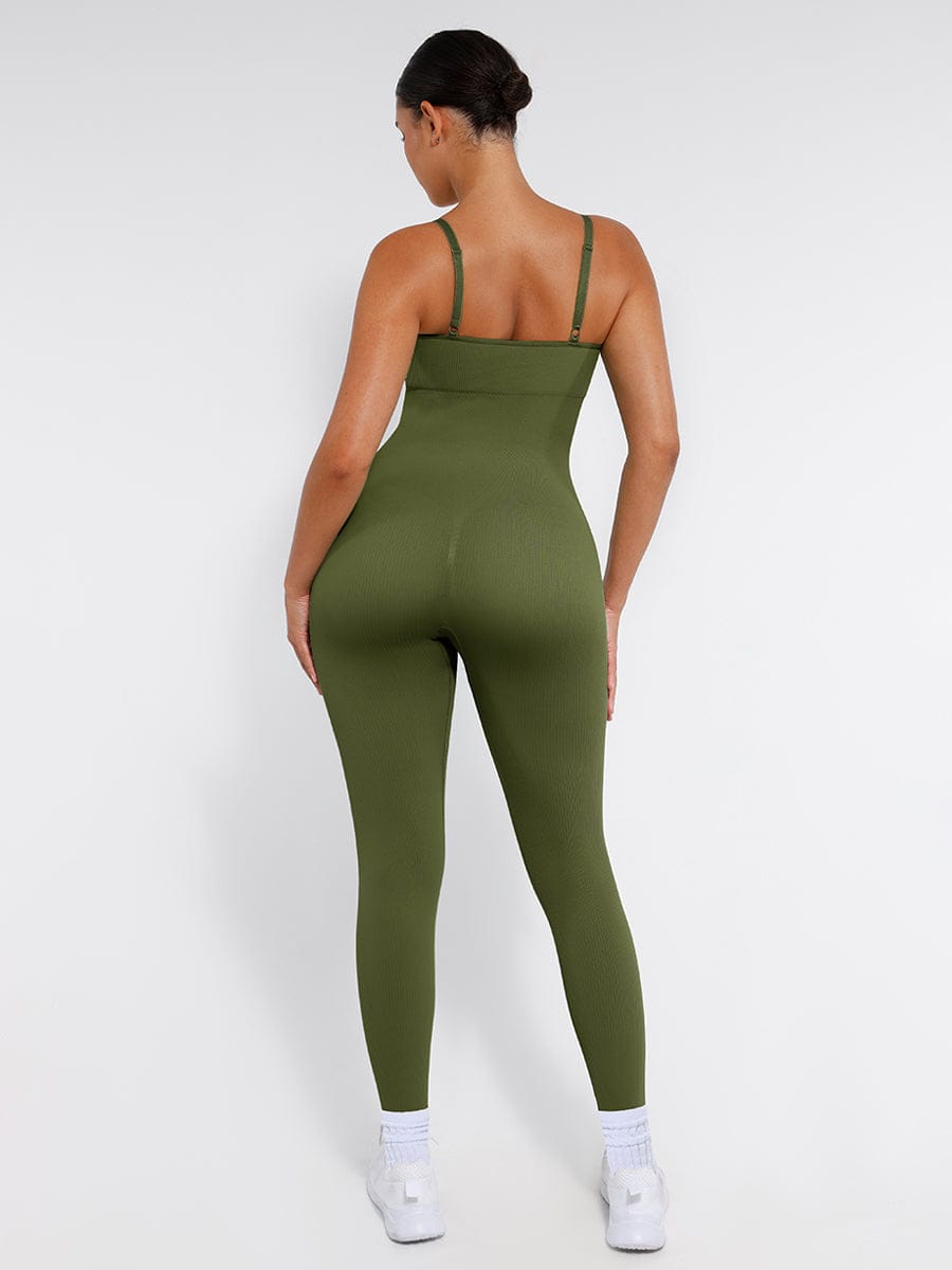 Ribbed Seamless Sculpt Jumpsuit