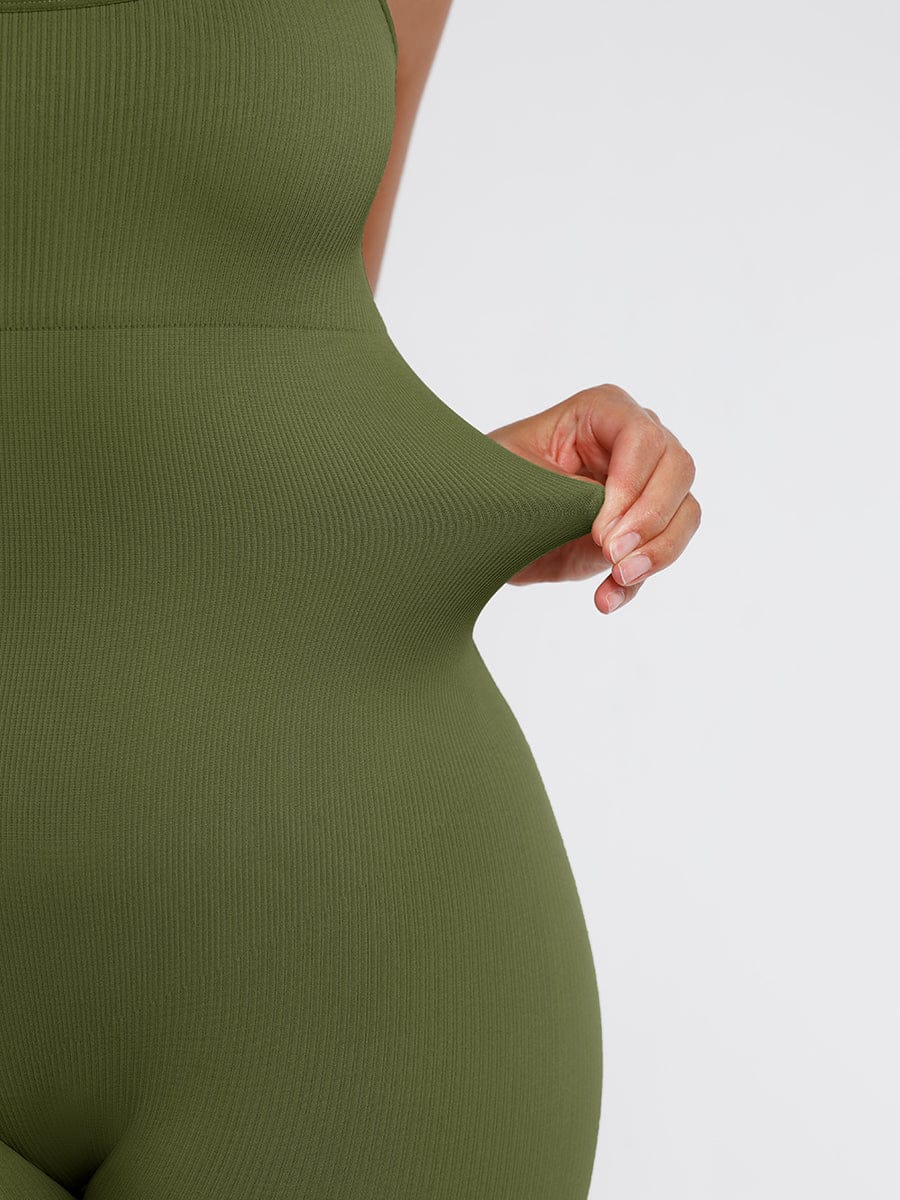 Ribbed Seamless Sculpt Jumpsuit