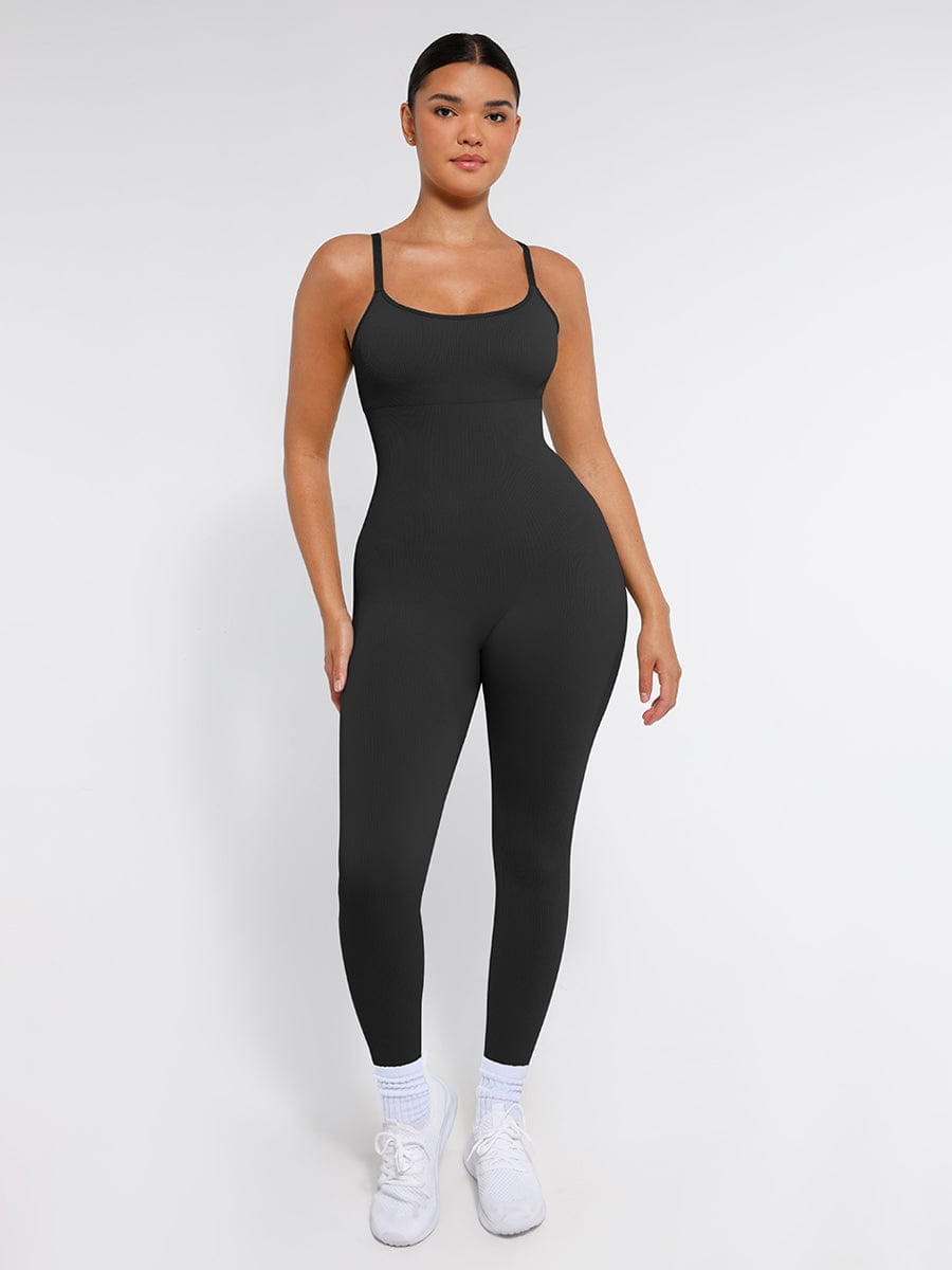 Ribbed Seamless Sculpt Jumpsuit