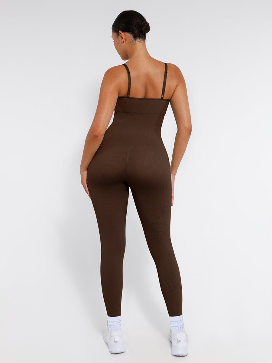 Ribbed Seamless Sculpt Jumpsuit
