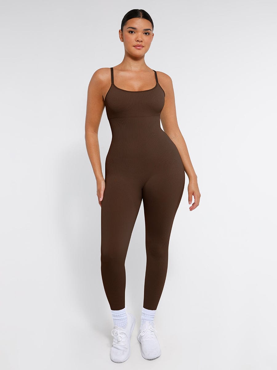 Ribbed Seamless Sculpt Jumpsuit