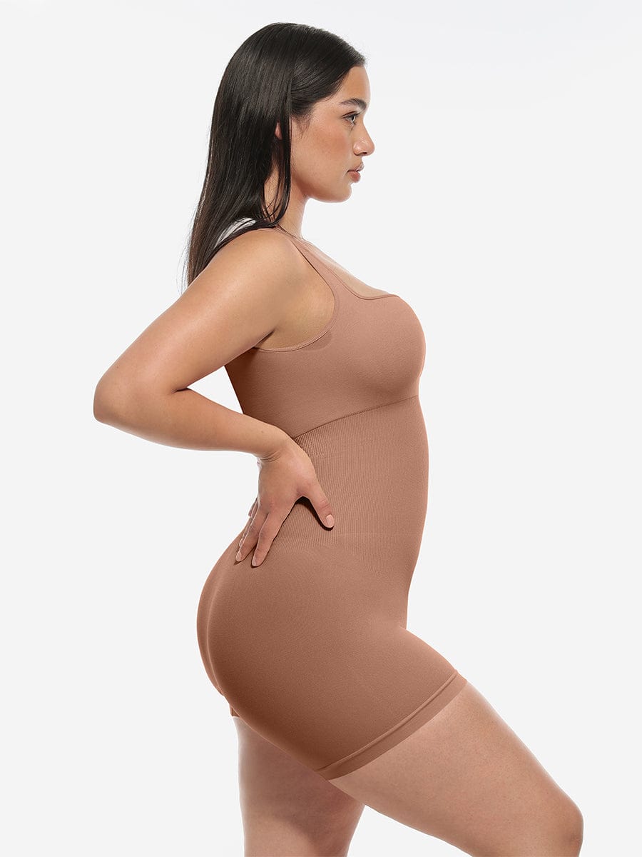Square Neck Shaping Romper