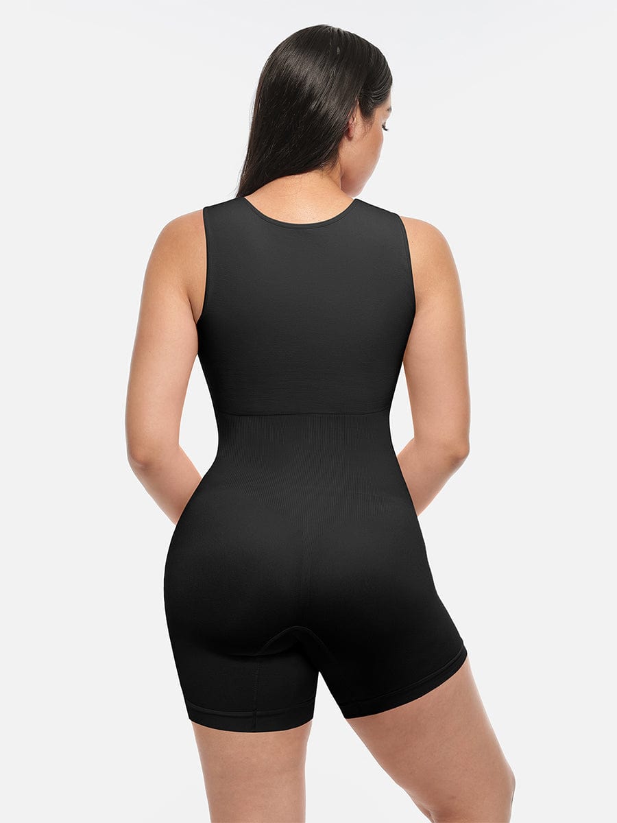 Square Neck Shaping Romper