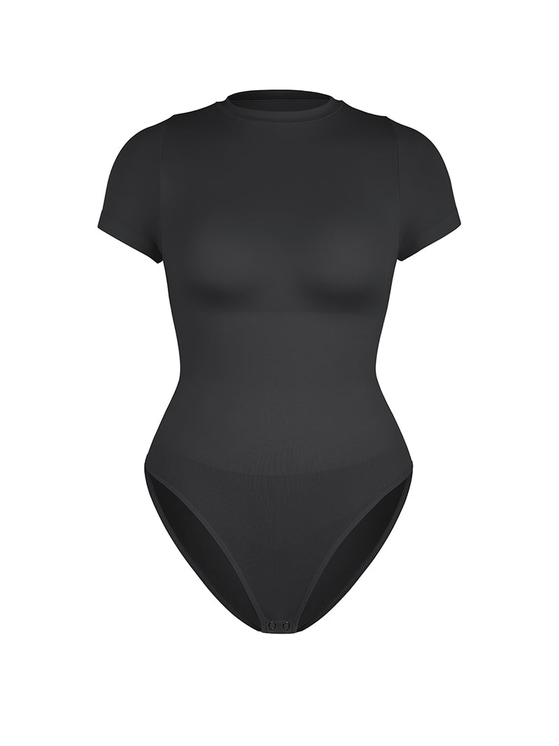 Short Sleeve Shaping Bodysuit
