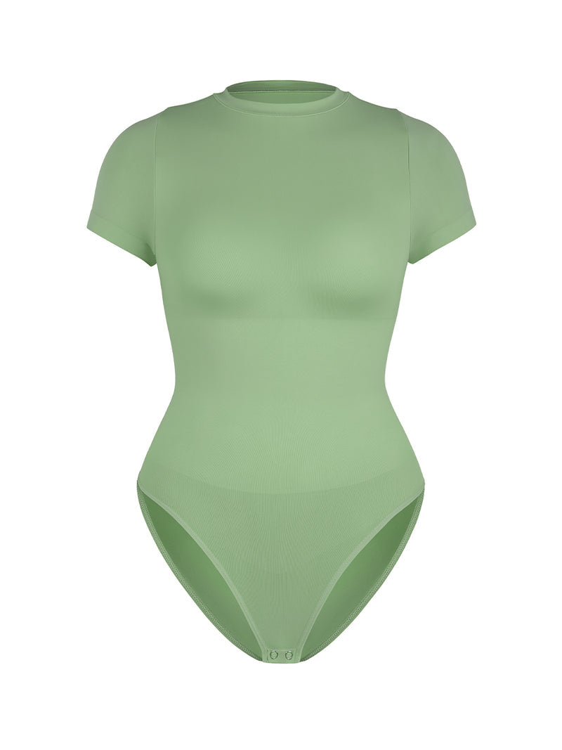 Short Sleeve Shaping Bodysuit