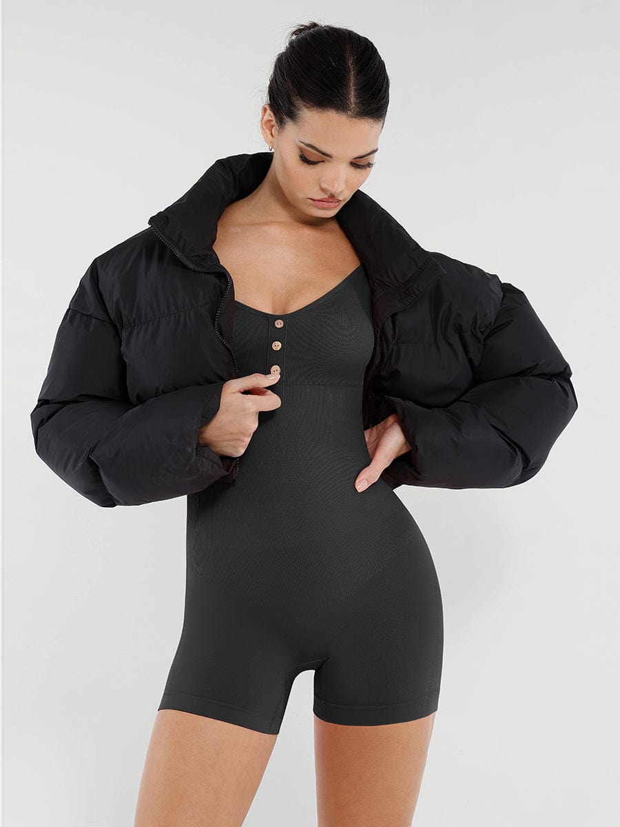 Henley Shaping Romper