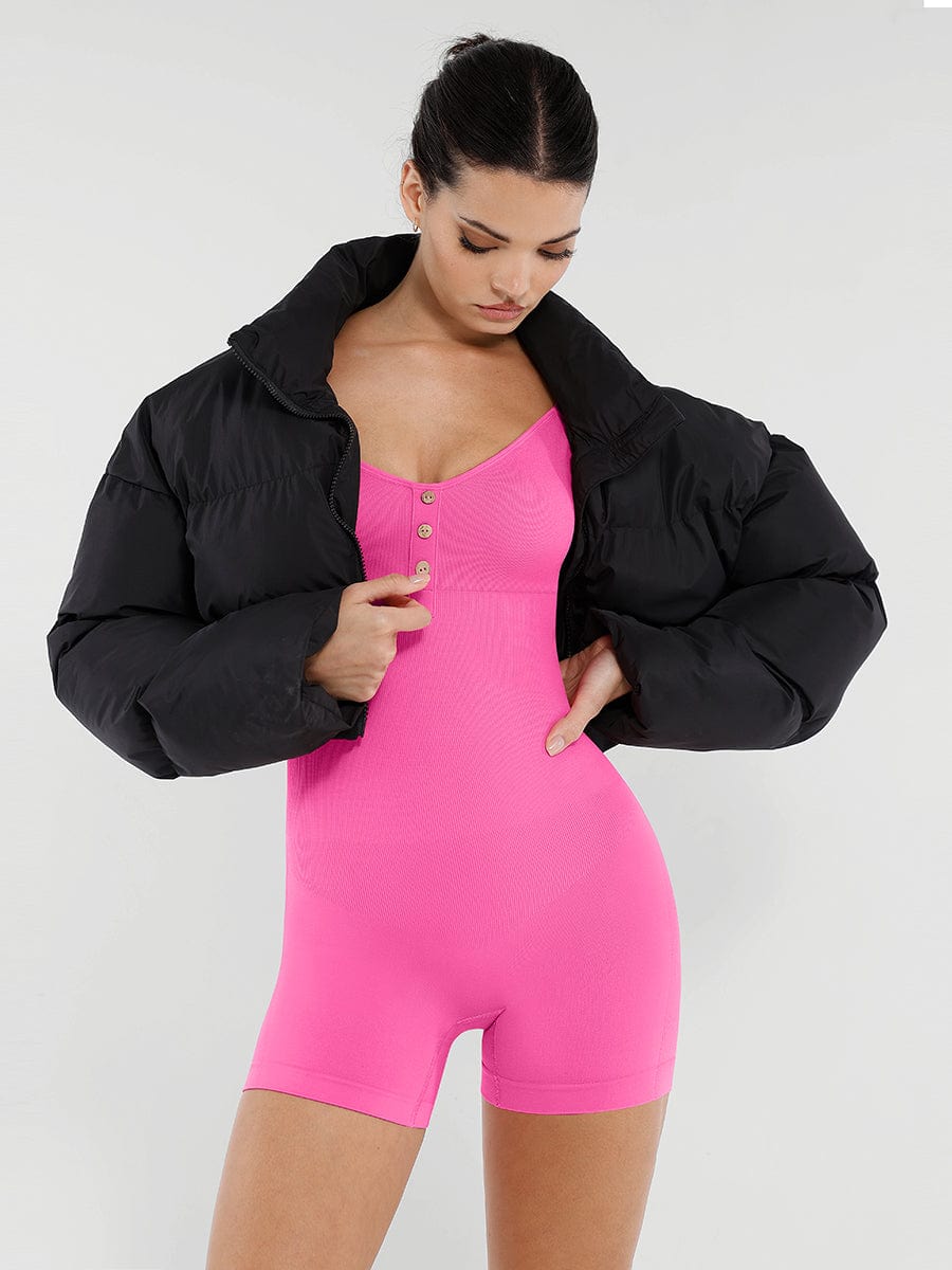 Henley Shaping Romper