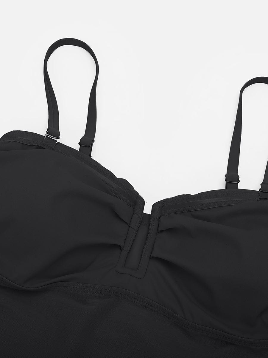 Shaping Mesh Tummy Control Swimsuit