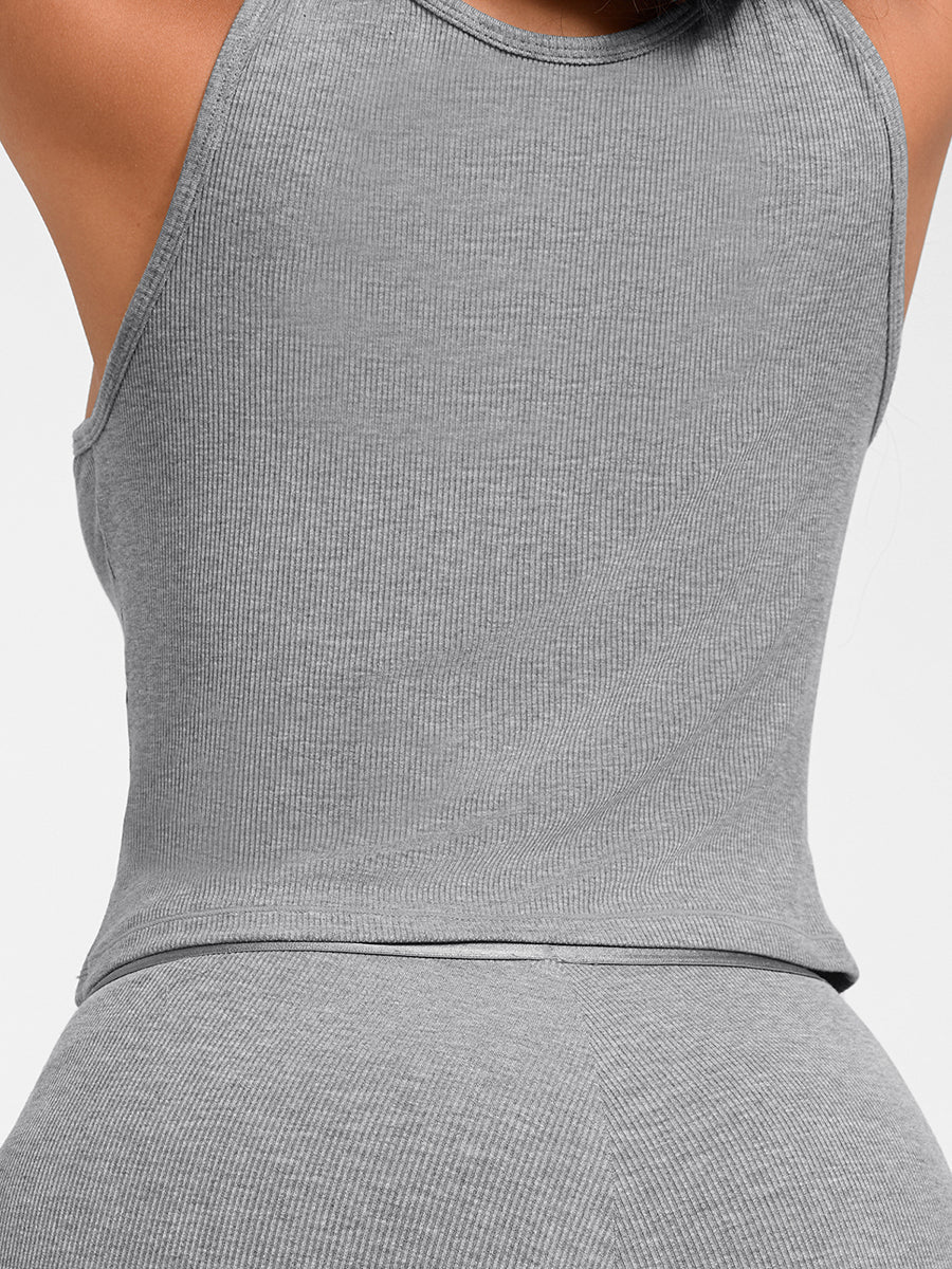 Cotton Ribbed Tank Top