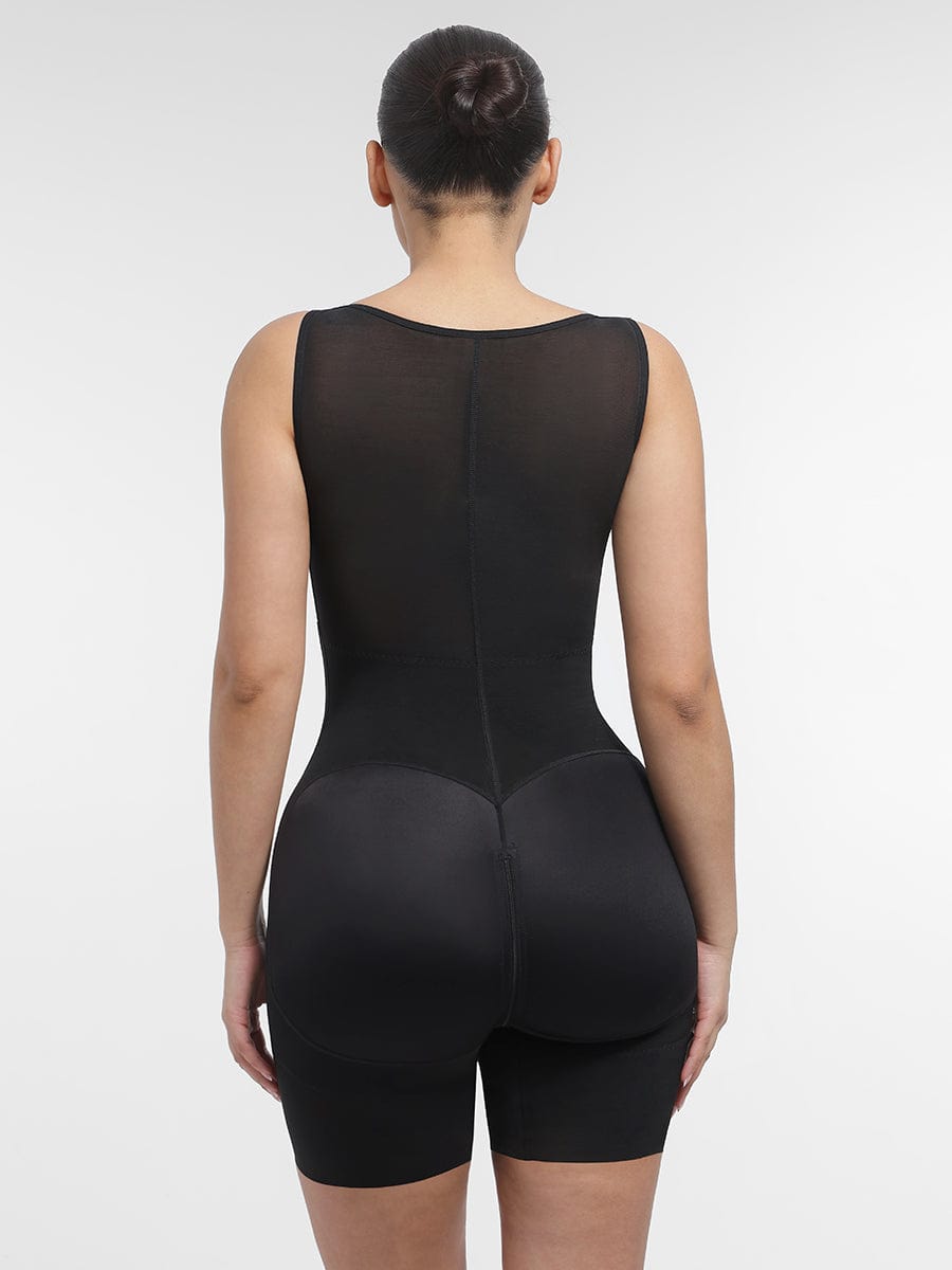 Wide-Band Peach Lift Bodysuit