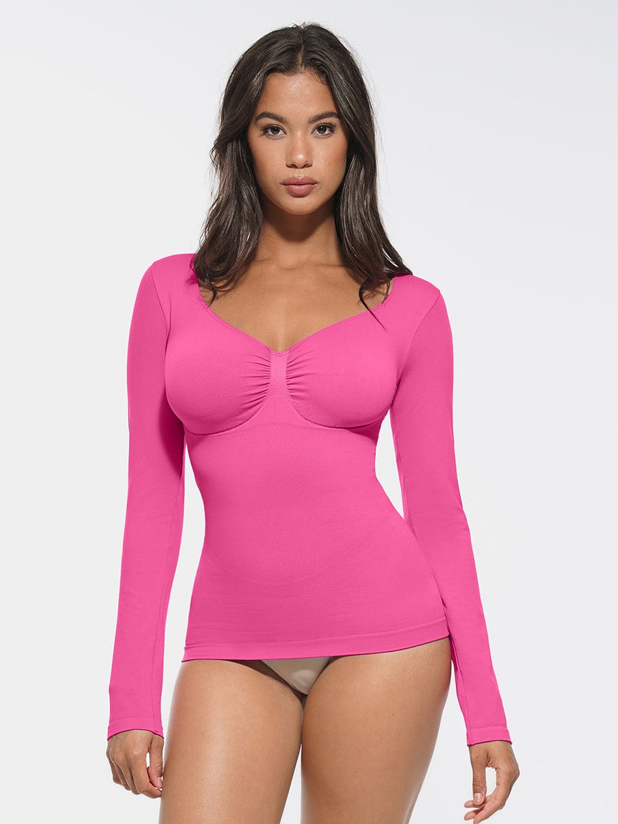 Diamond Neck Shaping Top
