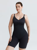 Liquid LYCRA V-Neck Boyshort Bodysuit