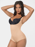Wide Strap Bust Support Bodysuit