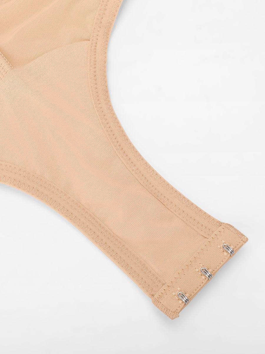 Wide Strap Bust Support Bodysuit