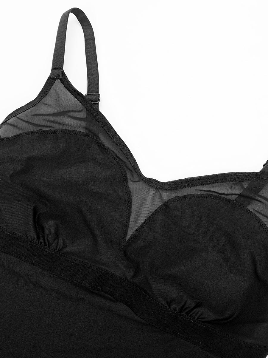 Mesh Slip Thong Bodysuit