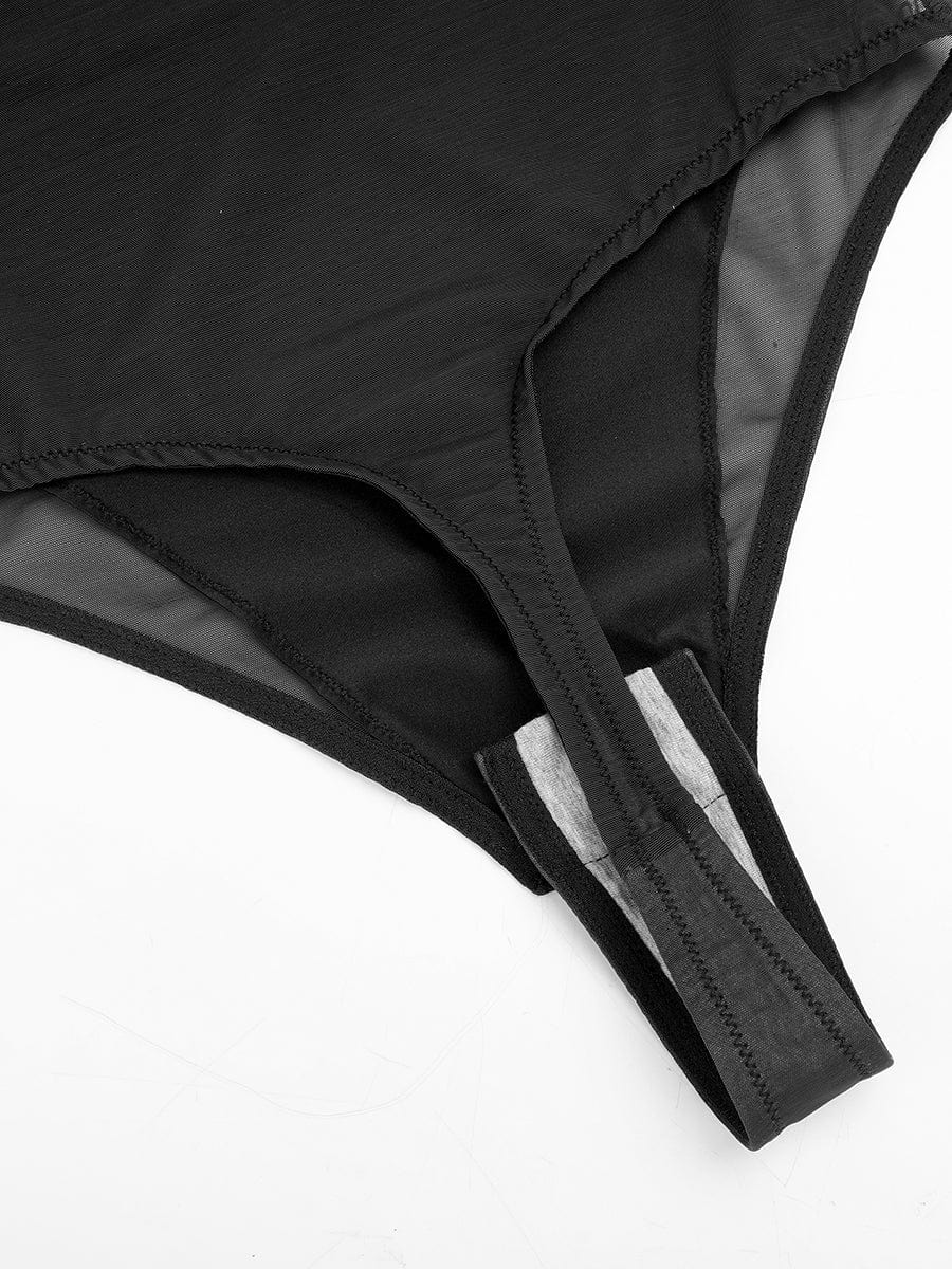 Mesh Slip Thong Bodysuit