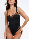 Mesh Slip Thong Bodysuit