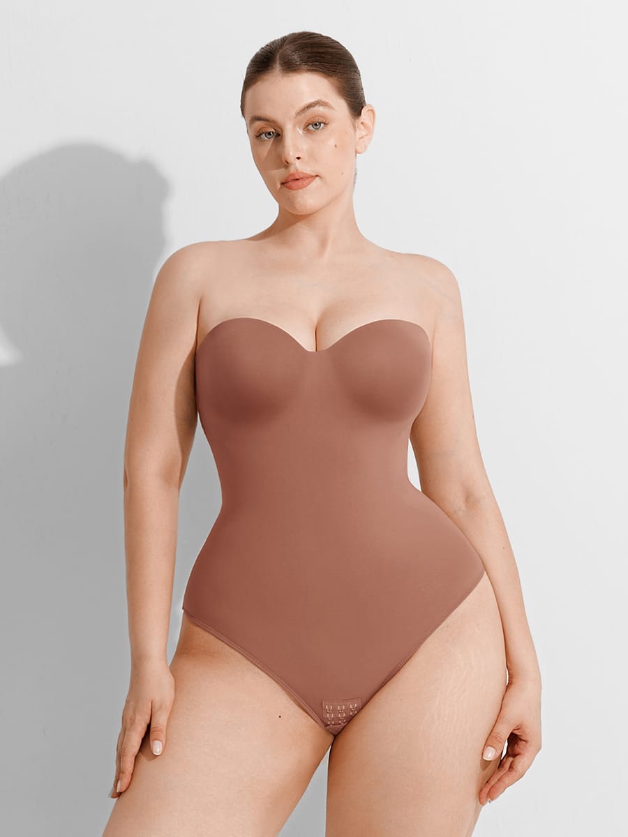 Underwire Half Cup Push-Up Bodysuit