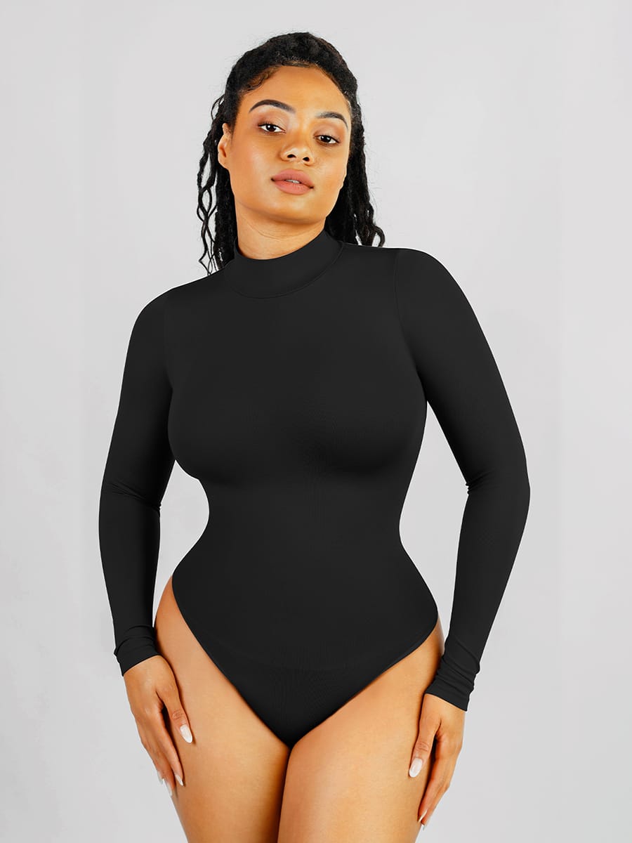 Eco Turtleneck Bodysuit