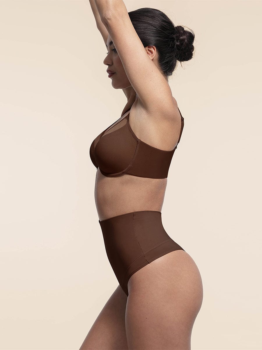 Sheer Mesh Underwire Bra