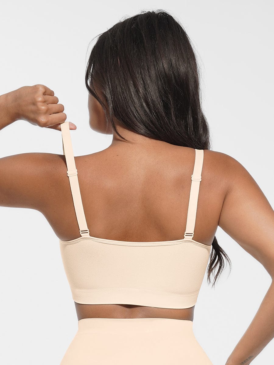 Seamless Scoop Neck Bralette