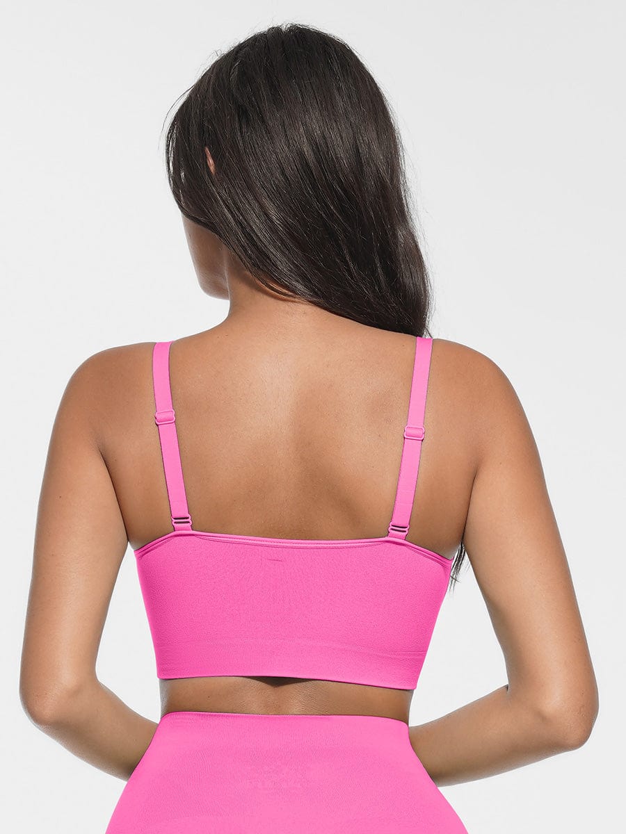 Seamless Scoop Neck Bralette