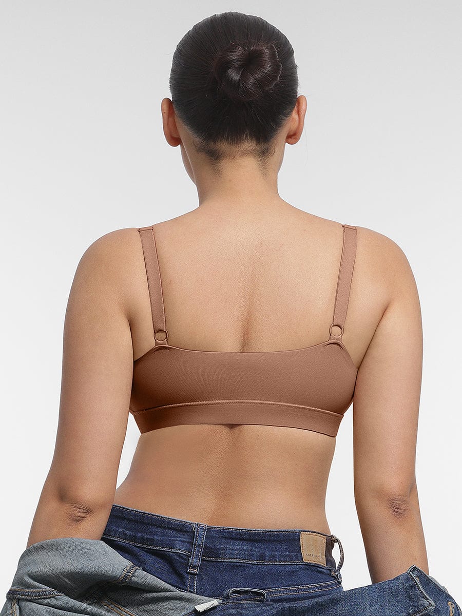 Double-Layer Stretch Bralette