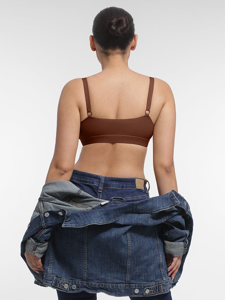 Double-Layer Stretch Bralette