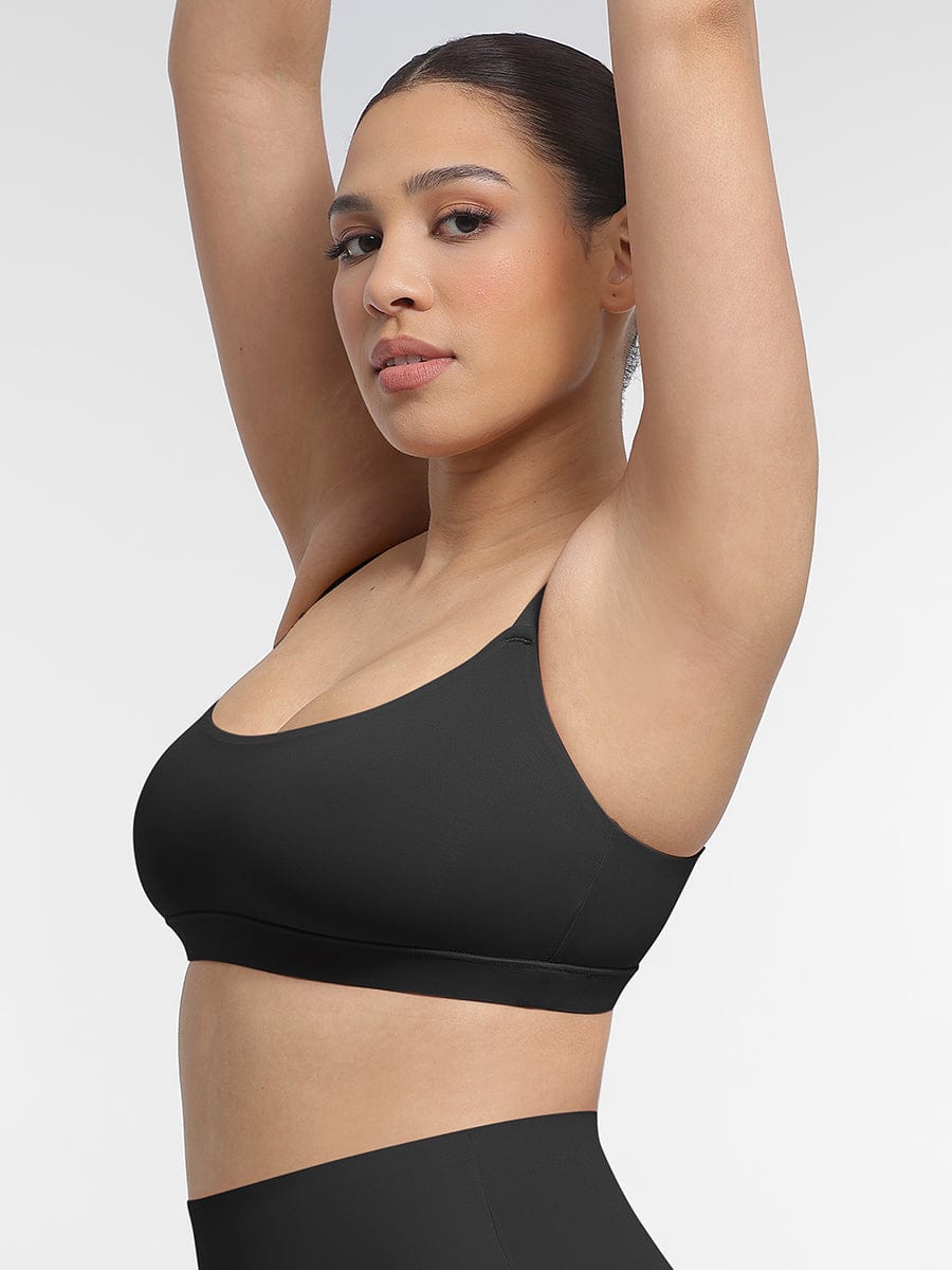 Double-Layer Stretch Bralette