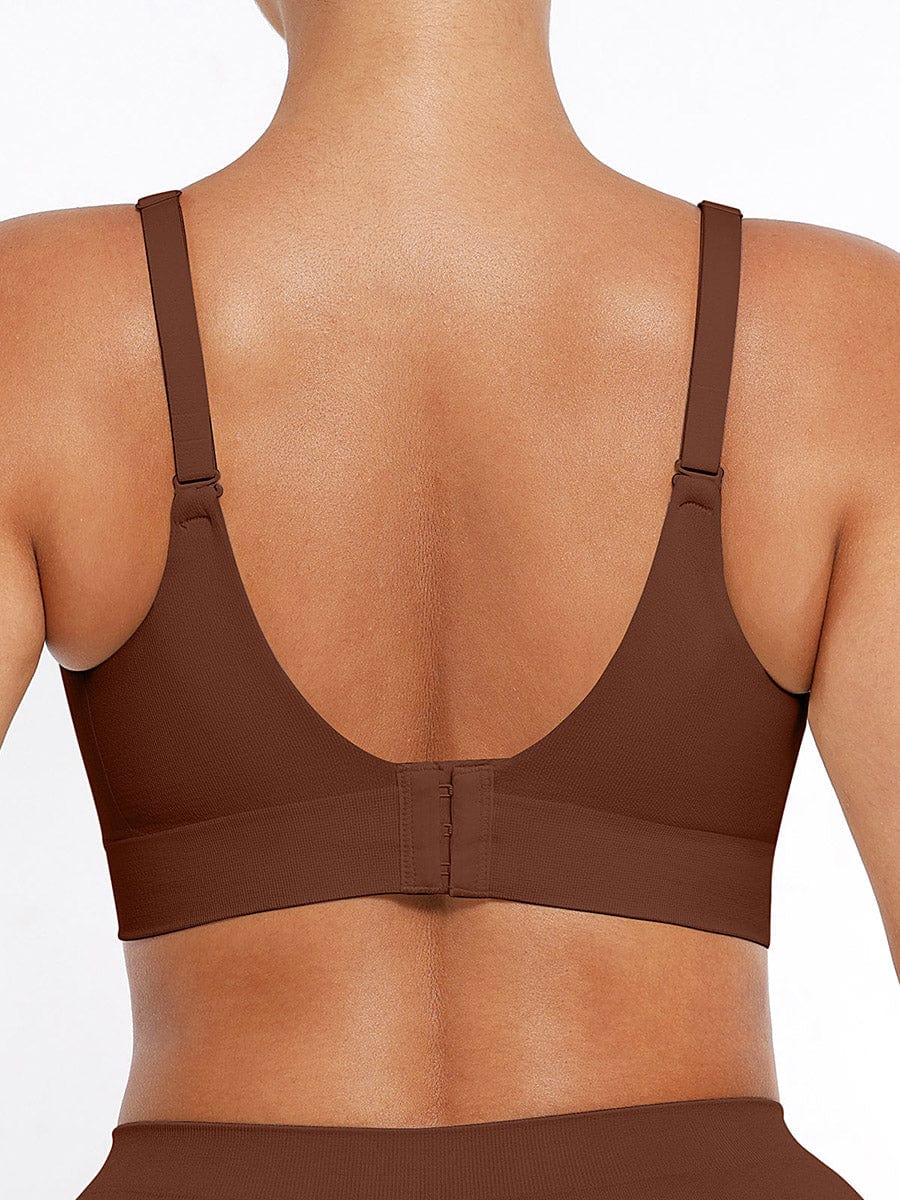 Double-Layer Wireless Bust Bra