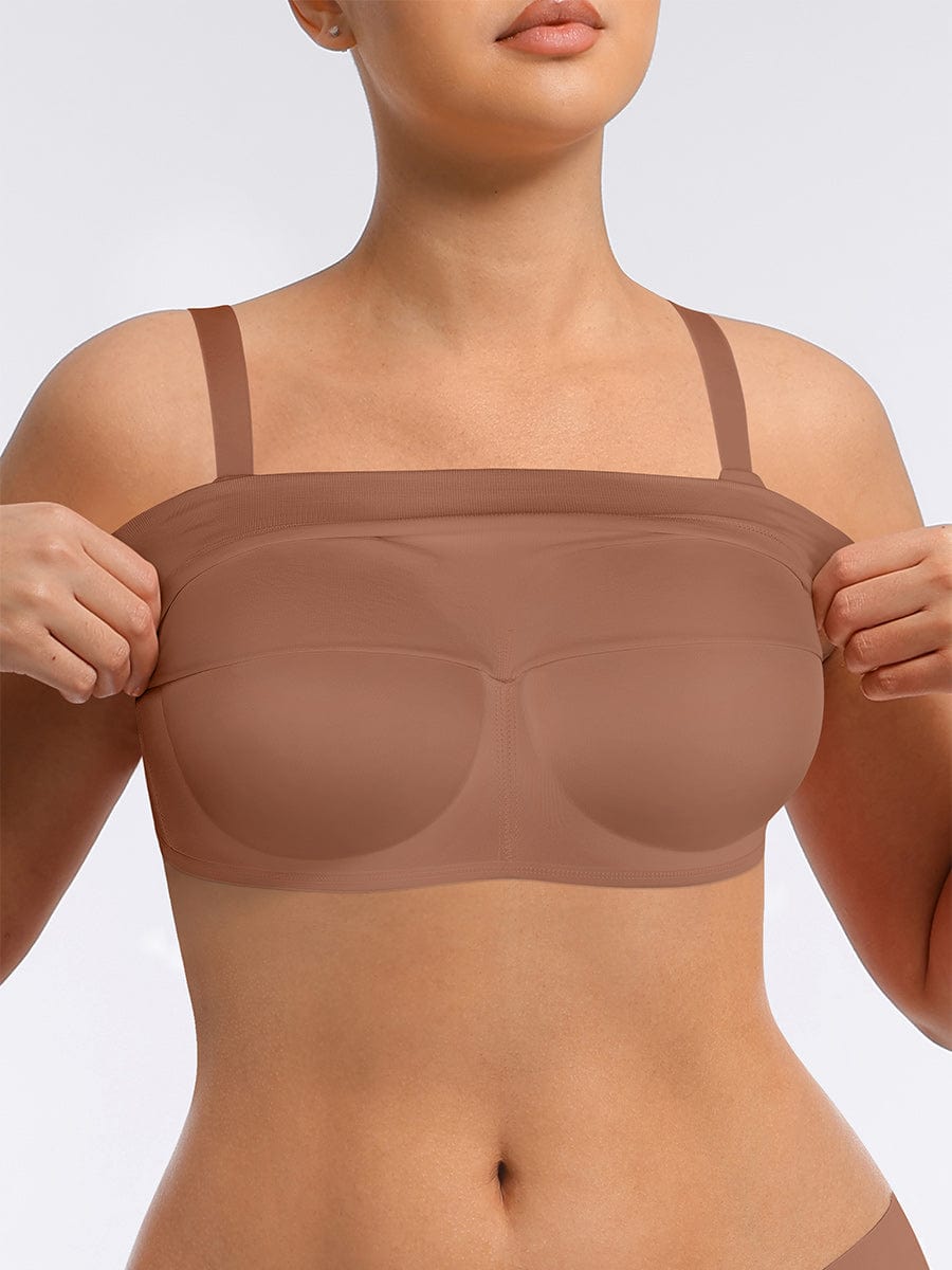 Double-Layer Wireless Bust Bra