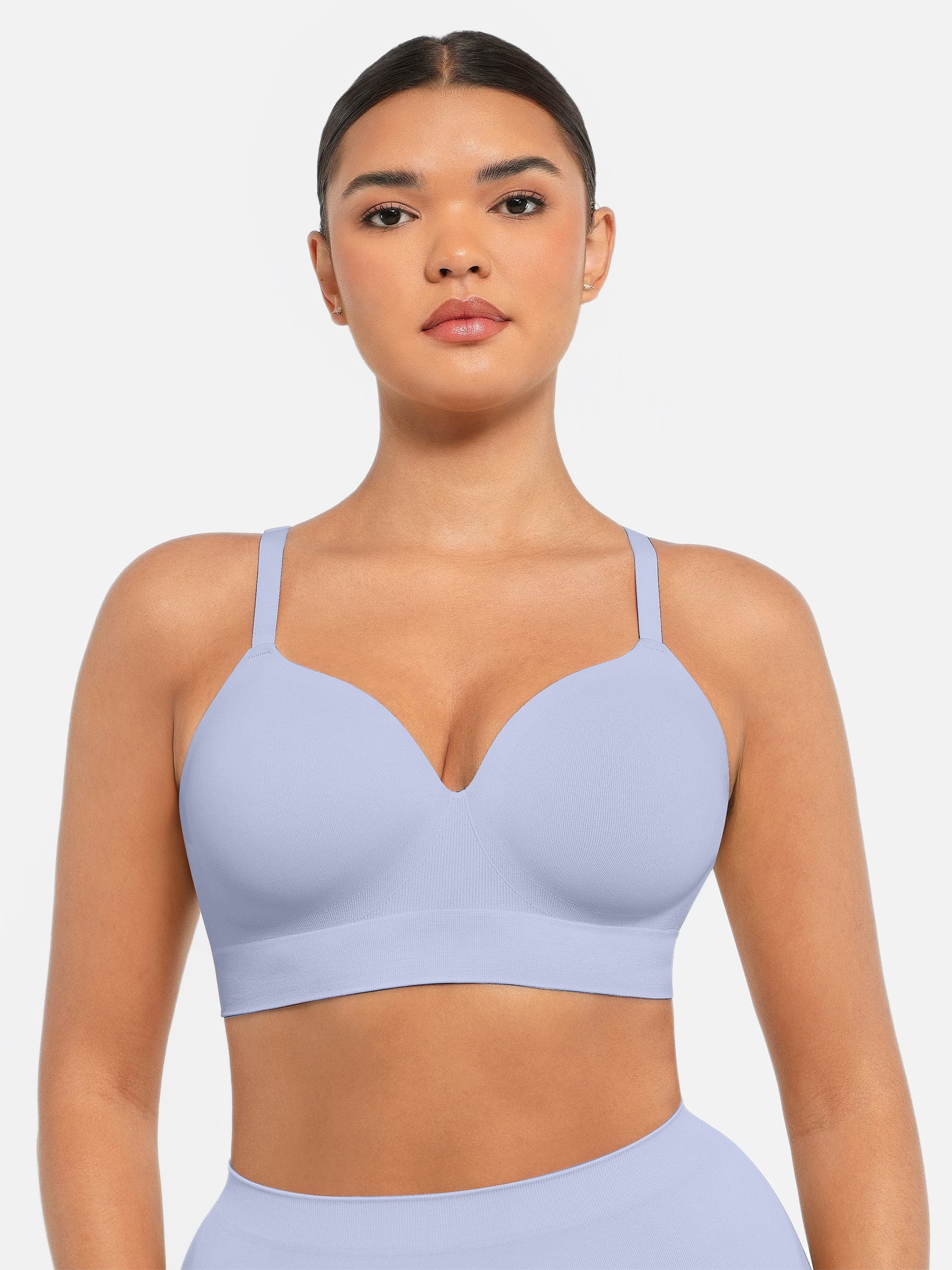 Double-Layer Wireless Bust Bra