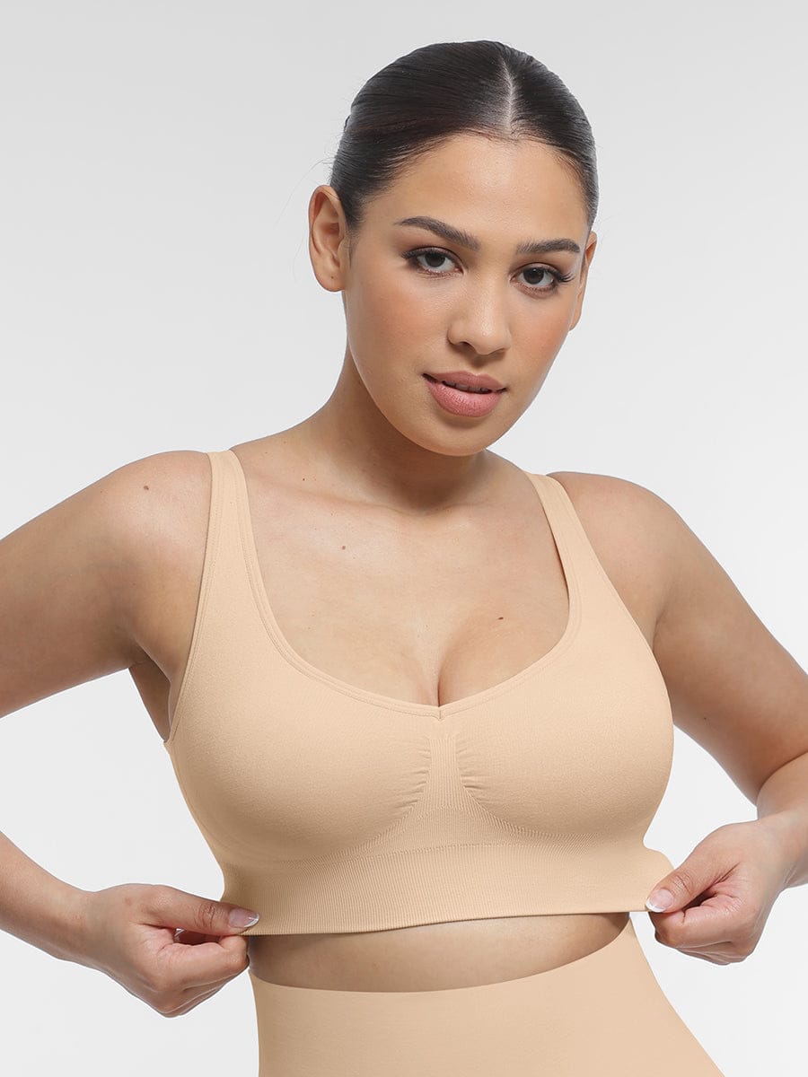 Back Fat Reduction Seamless Bra