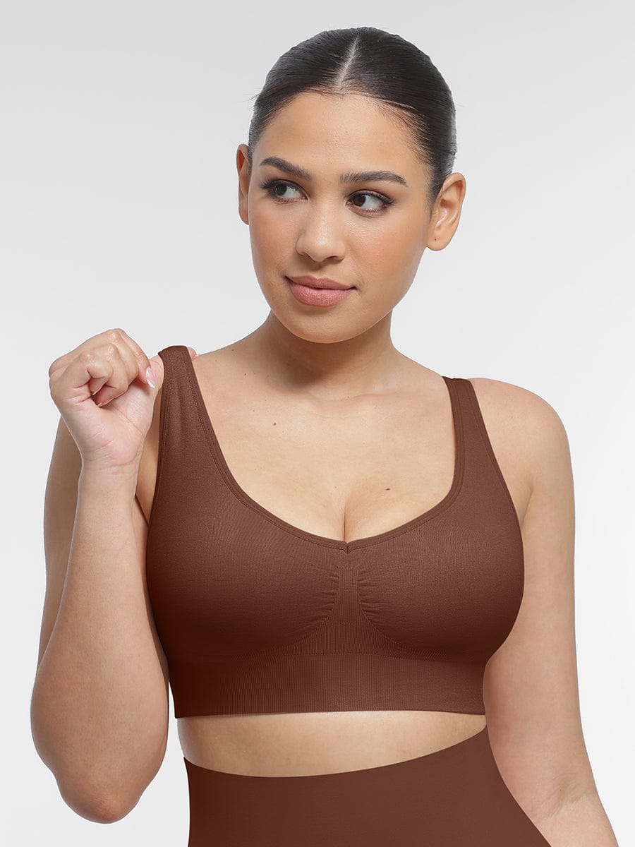 Back Fat Reduction Seamless Bra