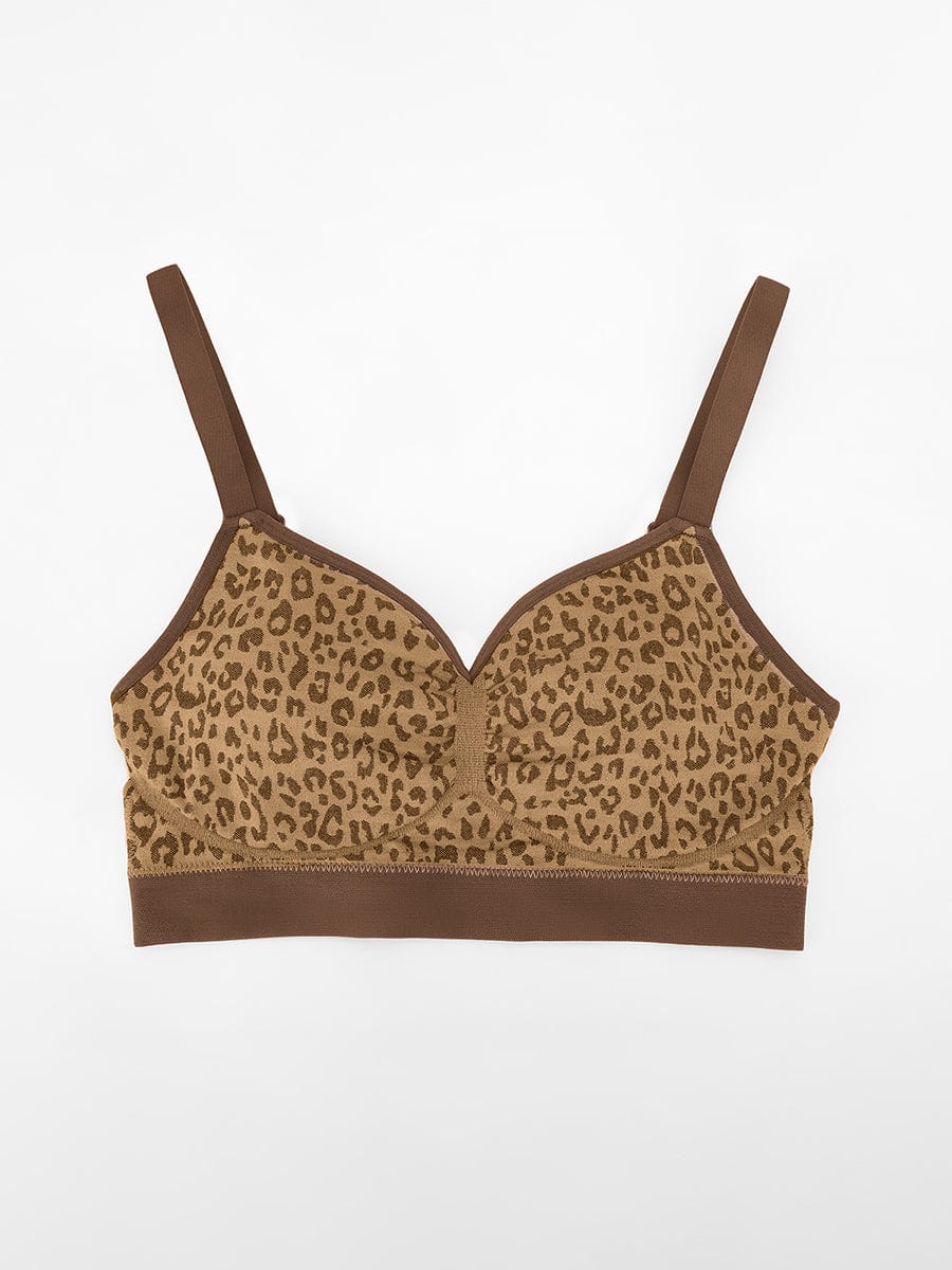 Double-Layer Bust Support Bralette