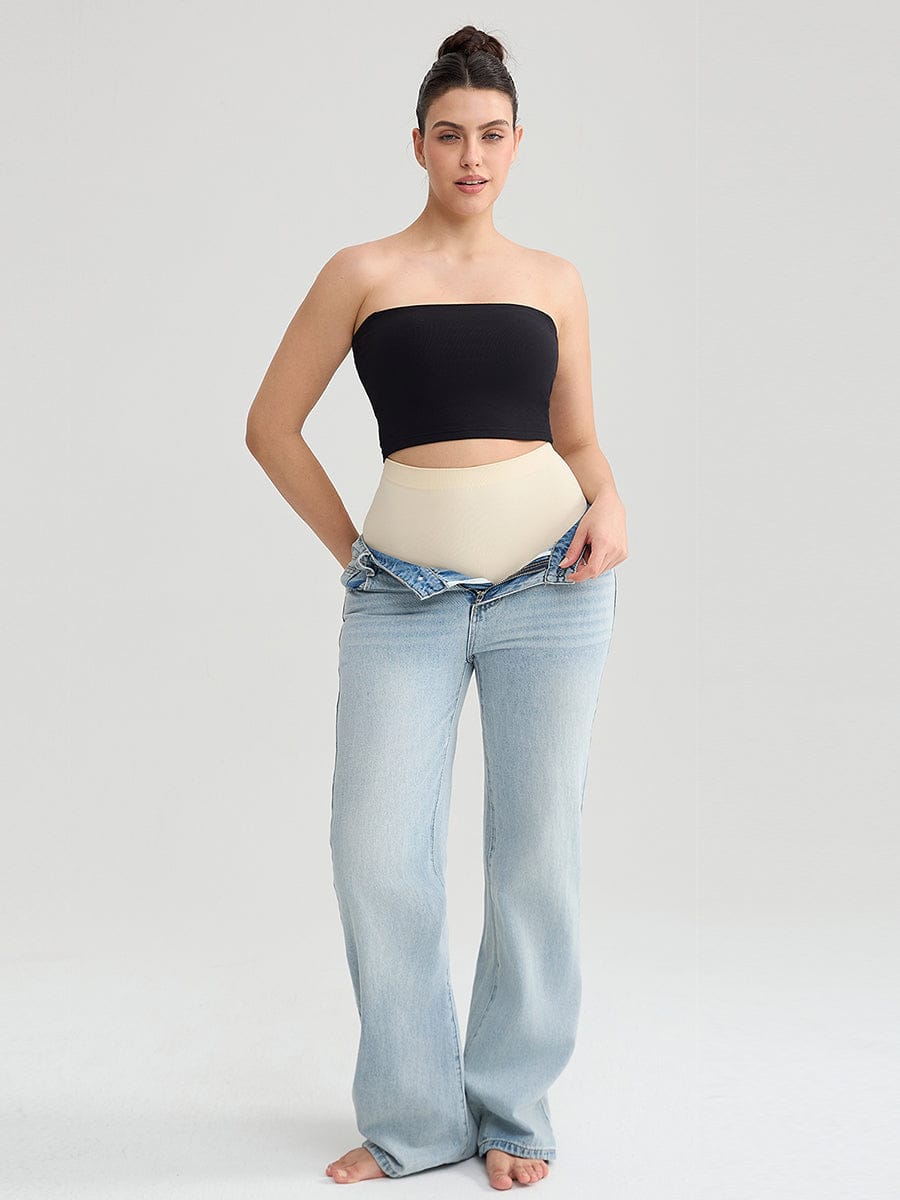Strapless Gathering Support Bra
