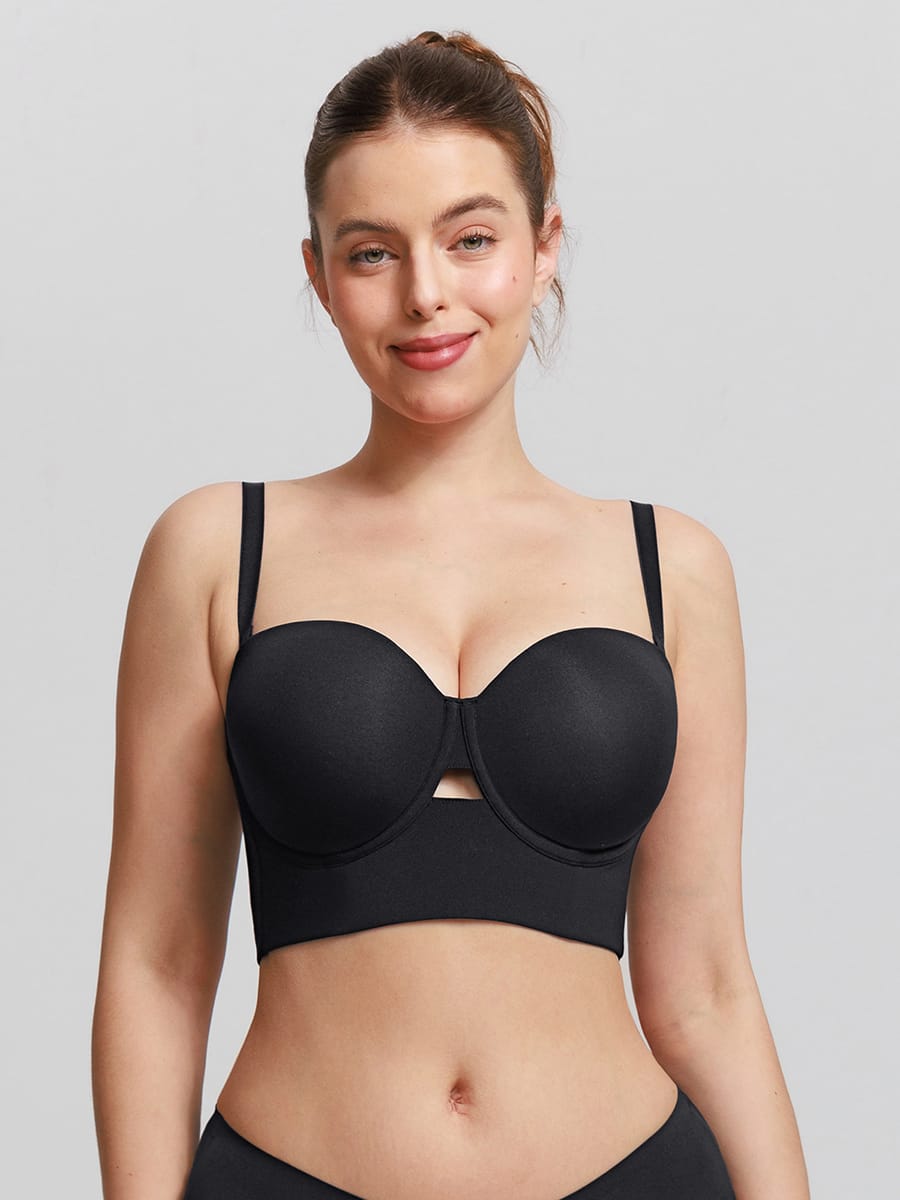 Anti-Slip Strapless Underwire Bra