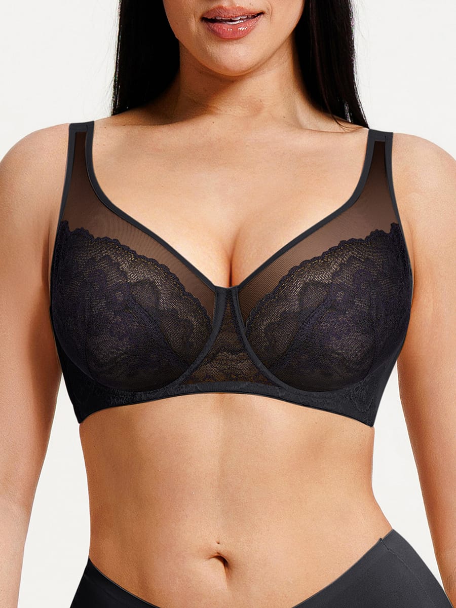 Lace Full Coverage Minimizer Bra
