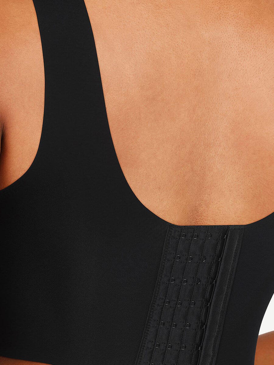 Fitted V-Neck Seamless Bra